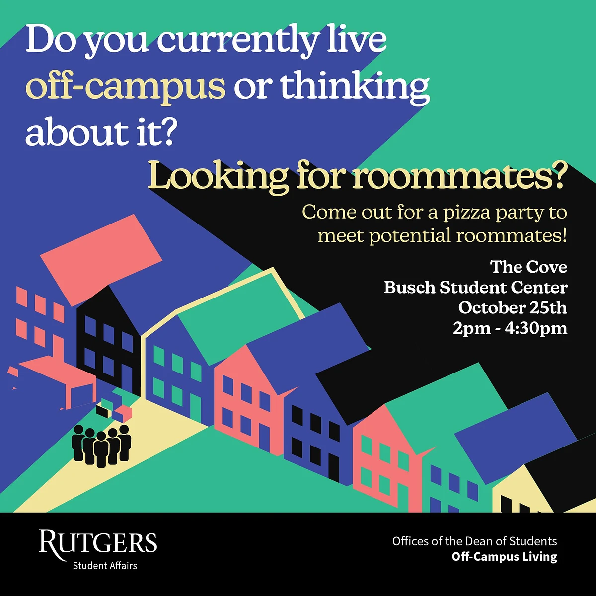 Rutgers off-campus housing event