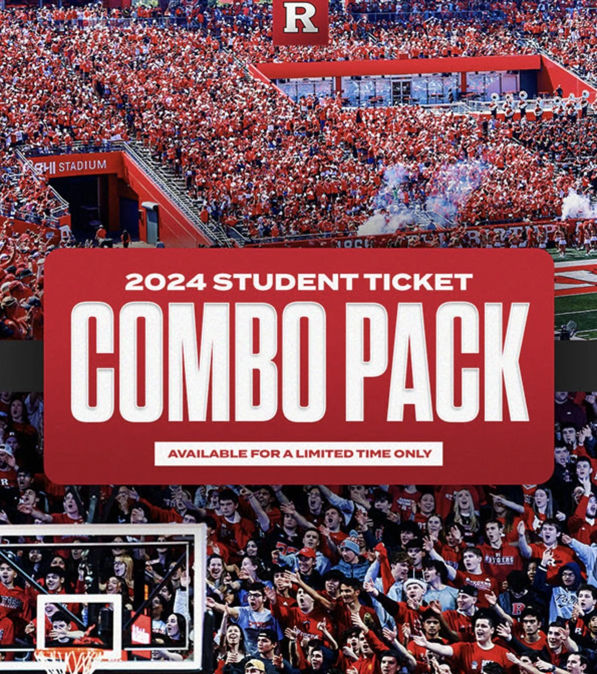 Rutgers Student Ticket Combo Pack Available for a Limited Time Only